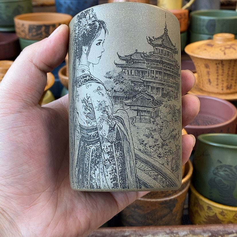 【闪购商品】紫砂杯子宜兴全手工紫砂杯