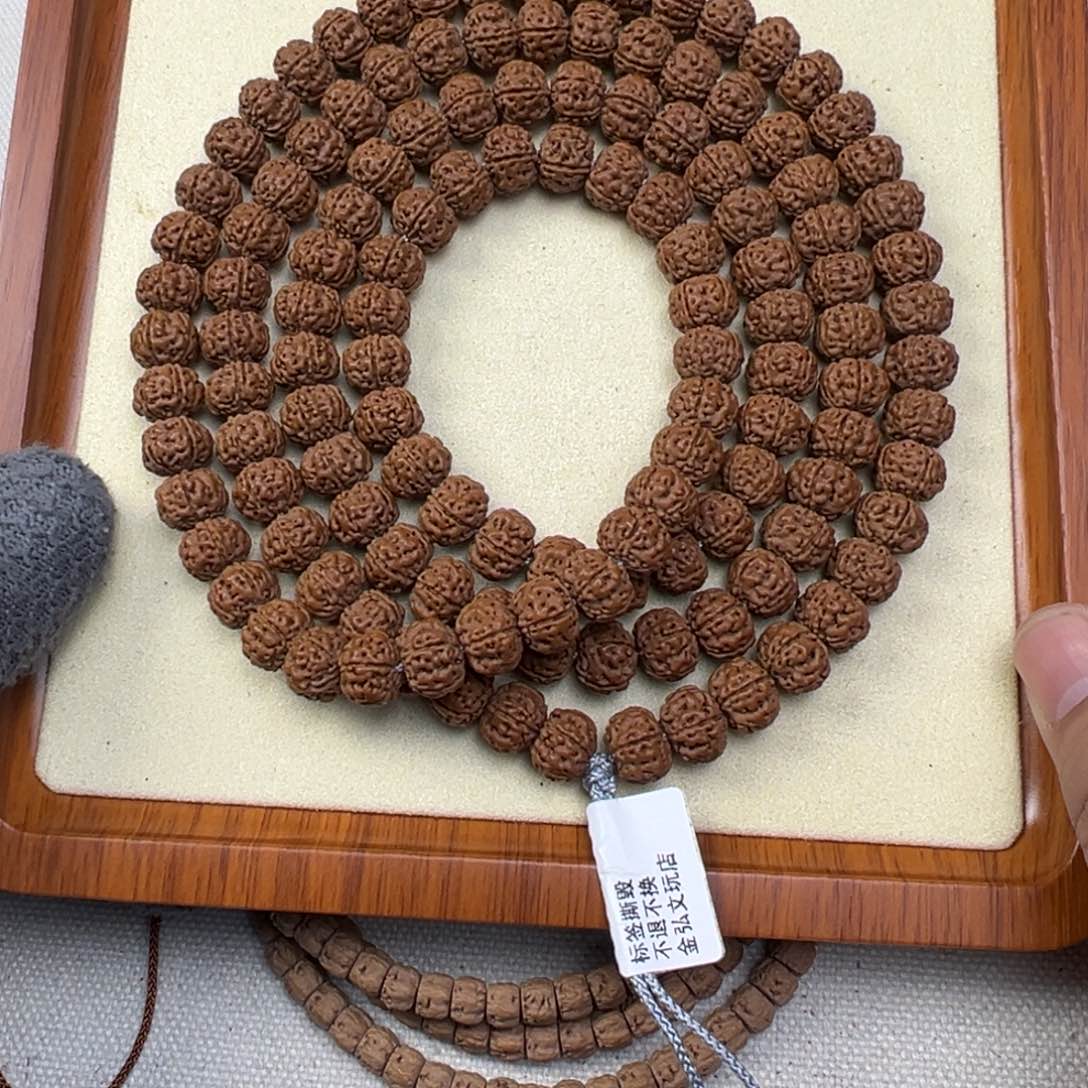 金刚菩提手串原装高品纯血老树王108卡11+