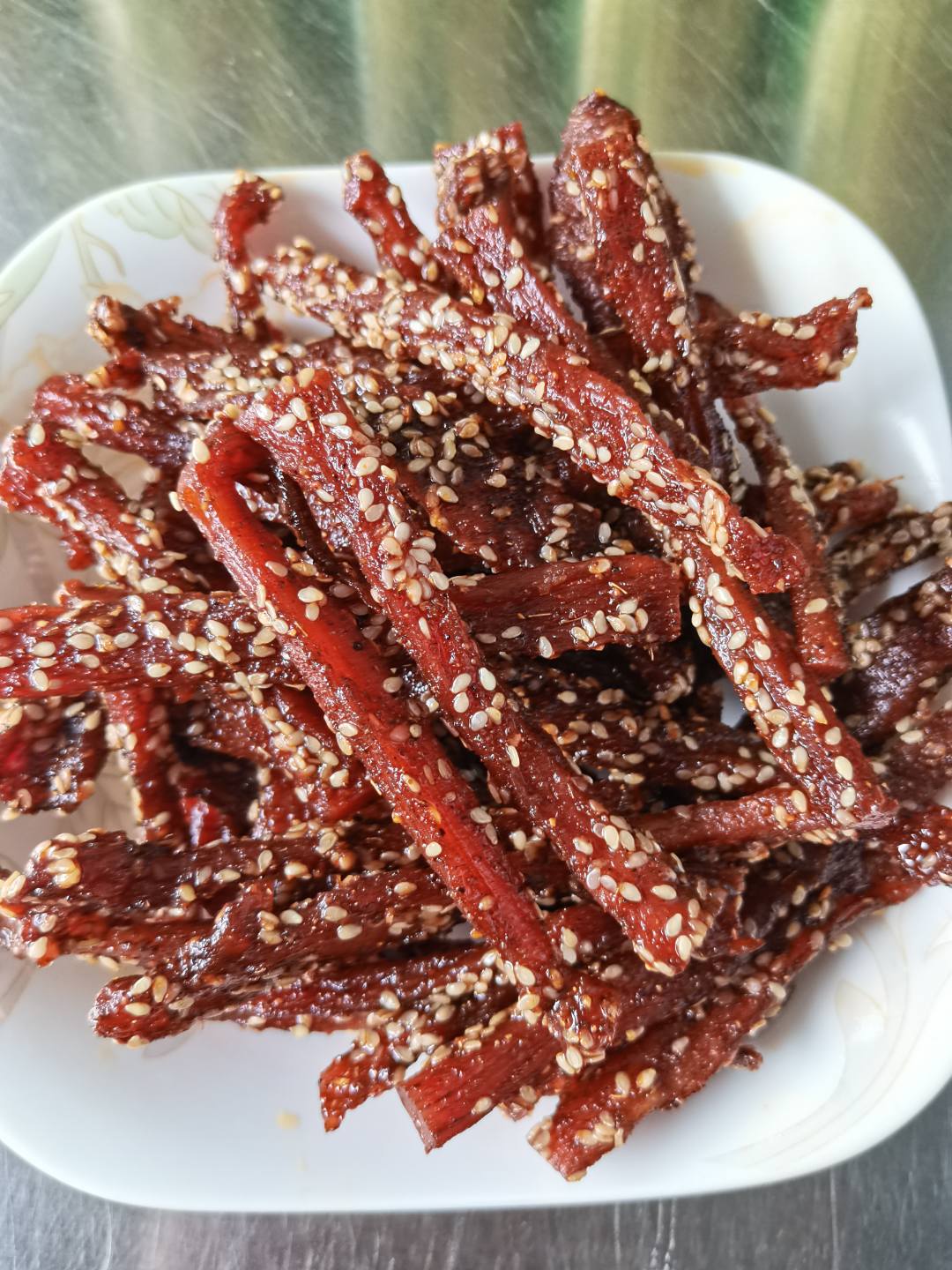 正宗广西罗城特产猪肉条香辣猪肉条香辣猪肉干麻辣到添手指即食