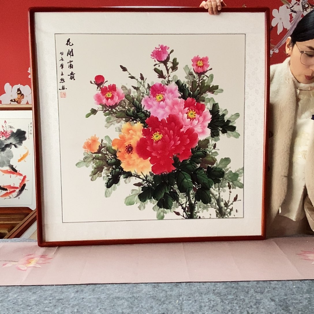 国画手写手绘国画作品