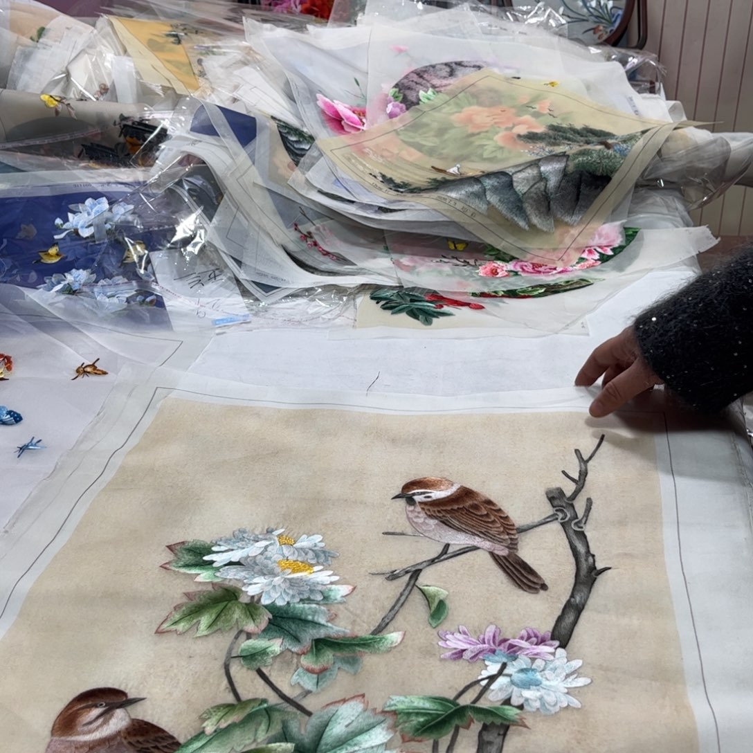 织绣Q**n纯手工制作方法大全