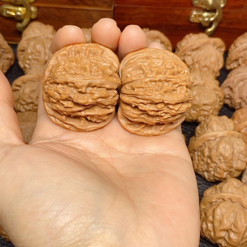 【闪购商品】吊坠文玩核桃弘****张四座楼42