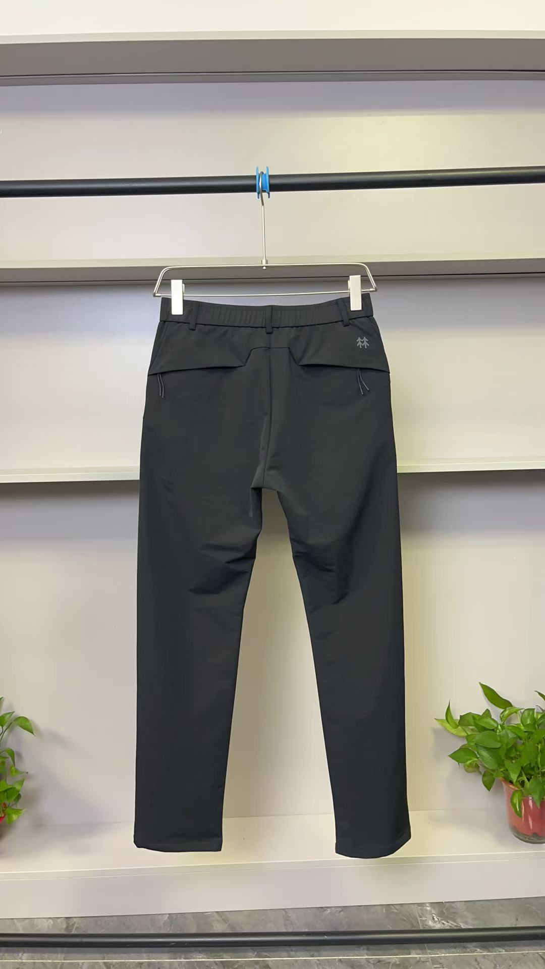 1冬季加绒商务休闲户外软壳时尚百搭男士长裤