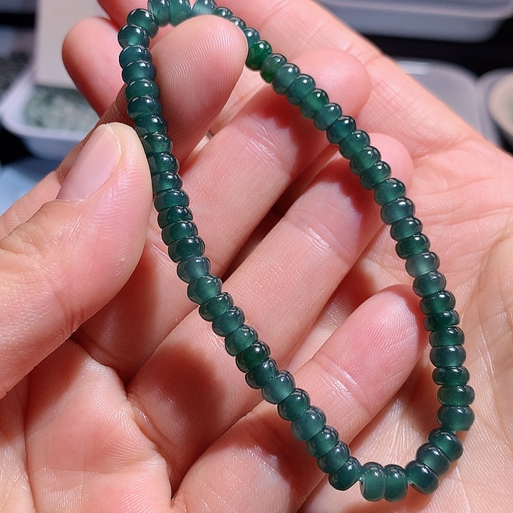 未镶嵌手链翡翠多样性发货