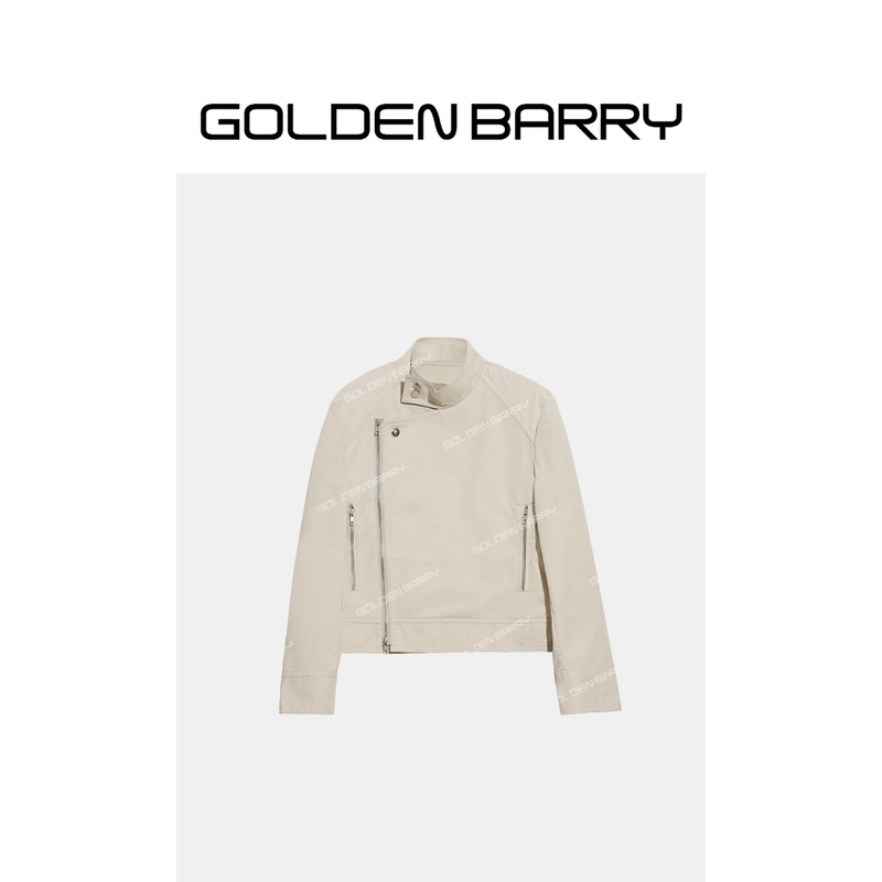 GOLDENBARRY|122183“摩登旅人”韩系立领夹克外套