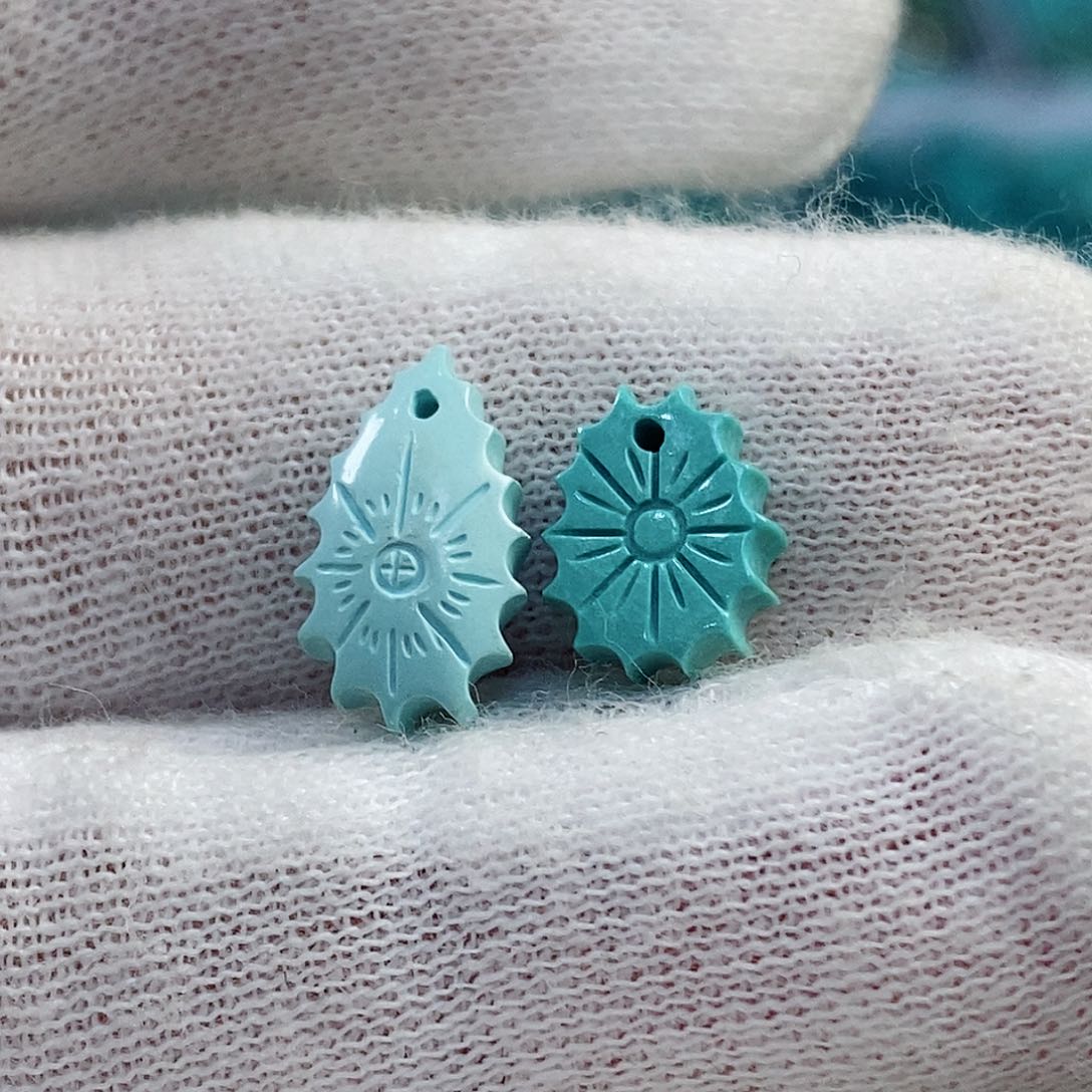 绿松石珠宝奇石未镶嵌