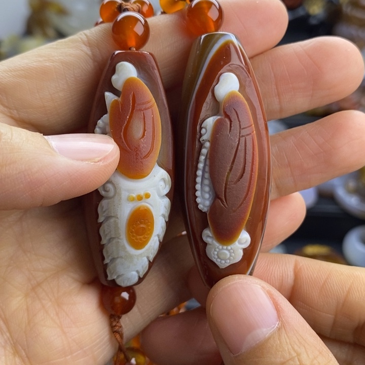 玛瑙/玉髓未镶嵌颈饰