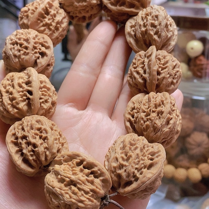 【闪购商品】文玩核桃把件34宫灯手持
