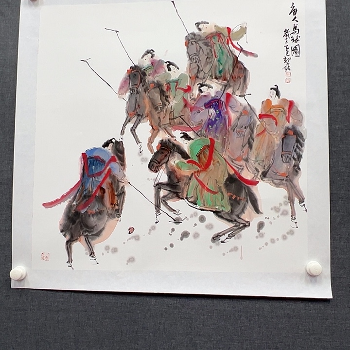 国画书画作品多次