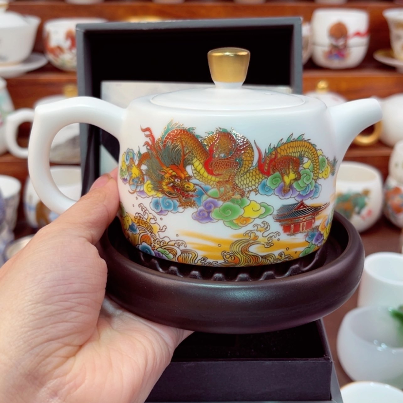 【闪购商品】高货羊脂玉瓷陶瓷茶具