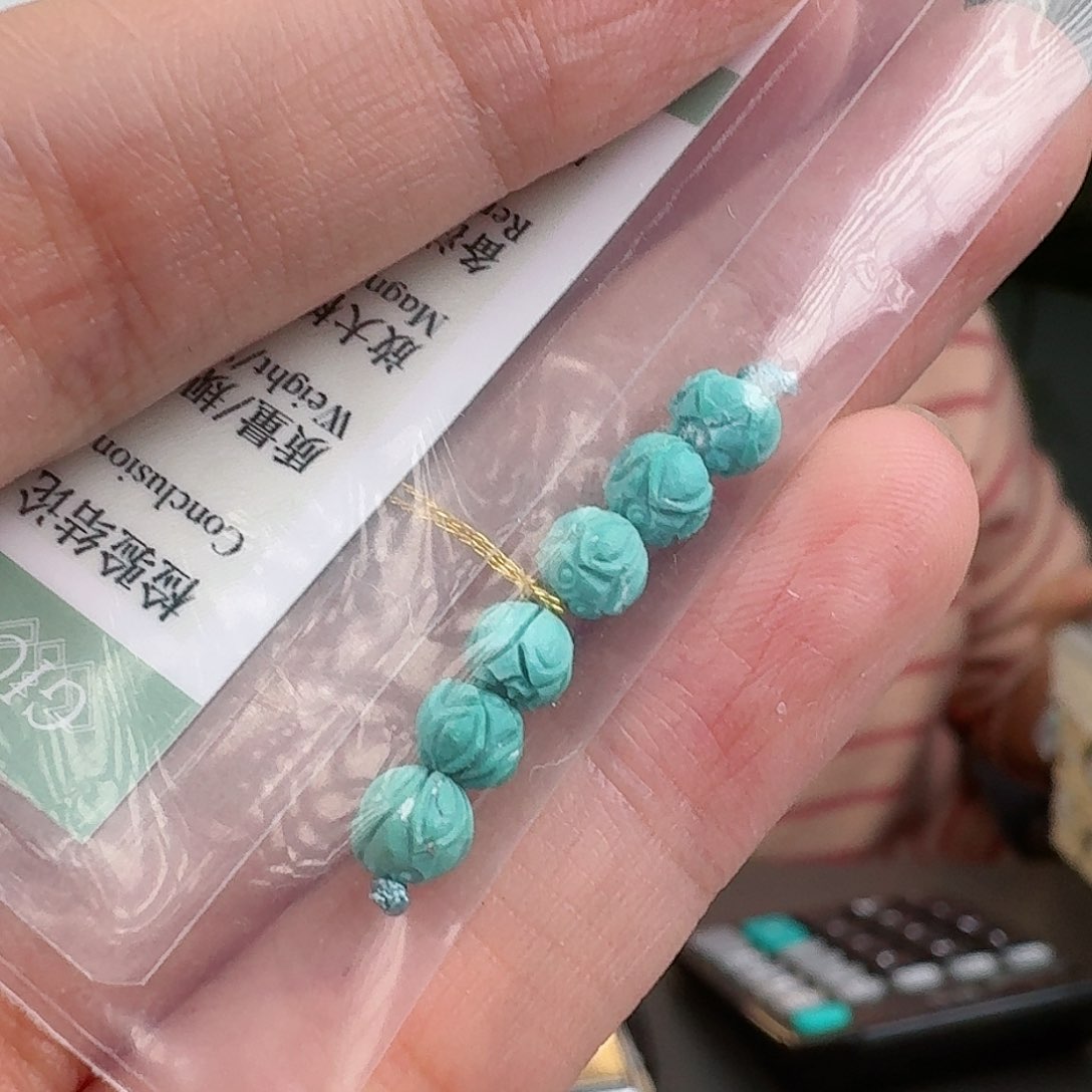 绿松石珠宝奇石未镶嵌