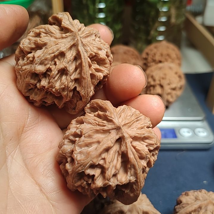 文玩核桃把件44的全品苹果园