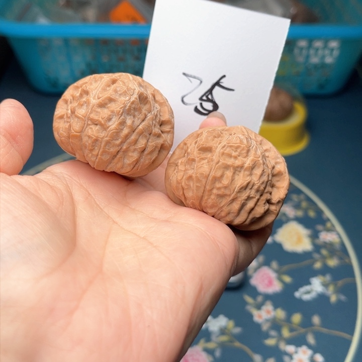 文玩核桃把件41南瓜墩