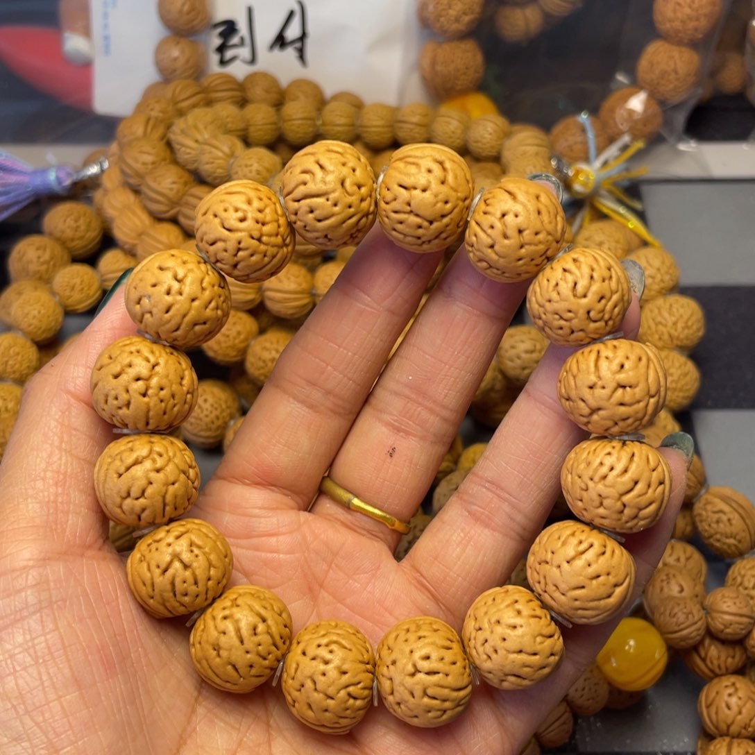 手串桃核18金丹手串