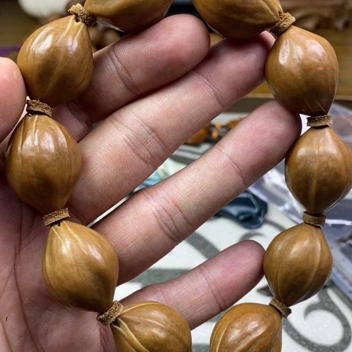 橄榄核手串/手链橄榄核雕工艺手串