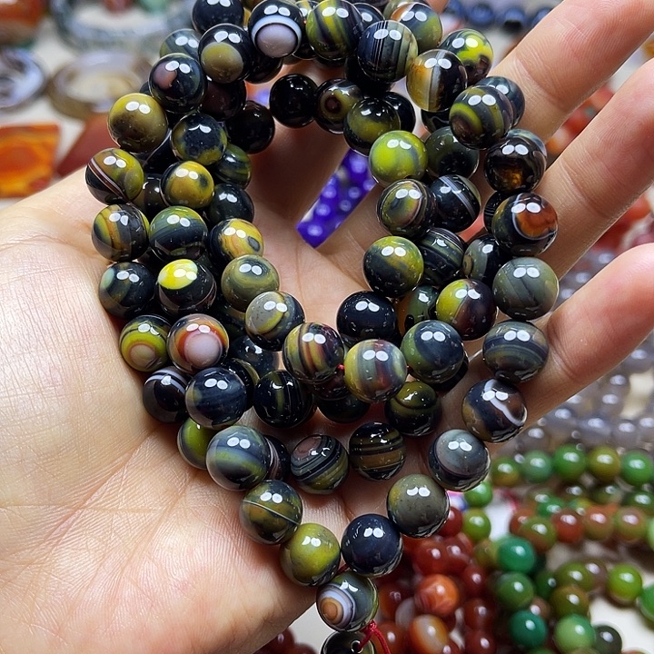 健***财玛瑙/玉髓未镶嵌颈饰