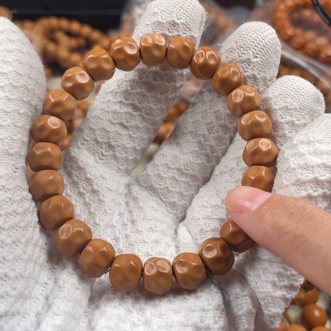 猴头核桃手串泛油油点无相奶酪黑金