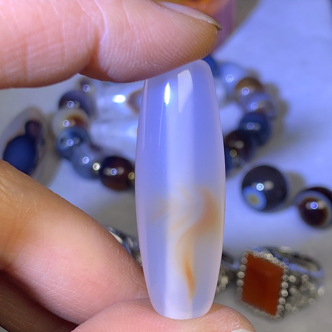 玛瑙/玉髓未镶嵌颈饰