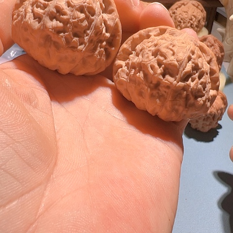 文玩核桃把件南瓜墩43