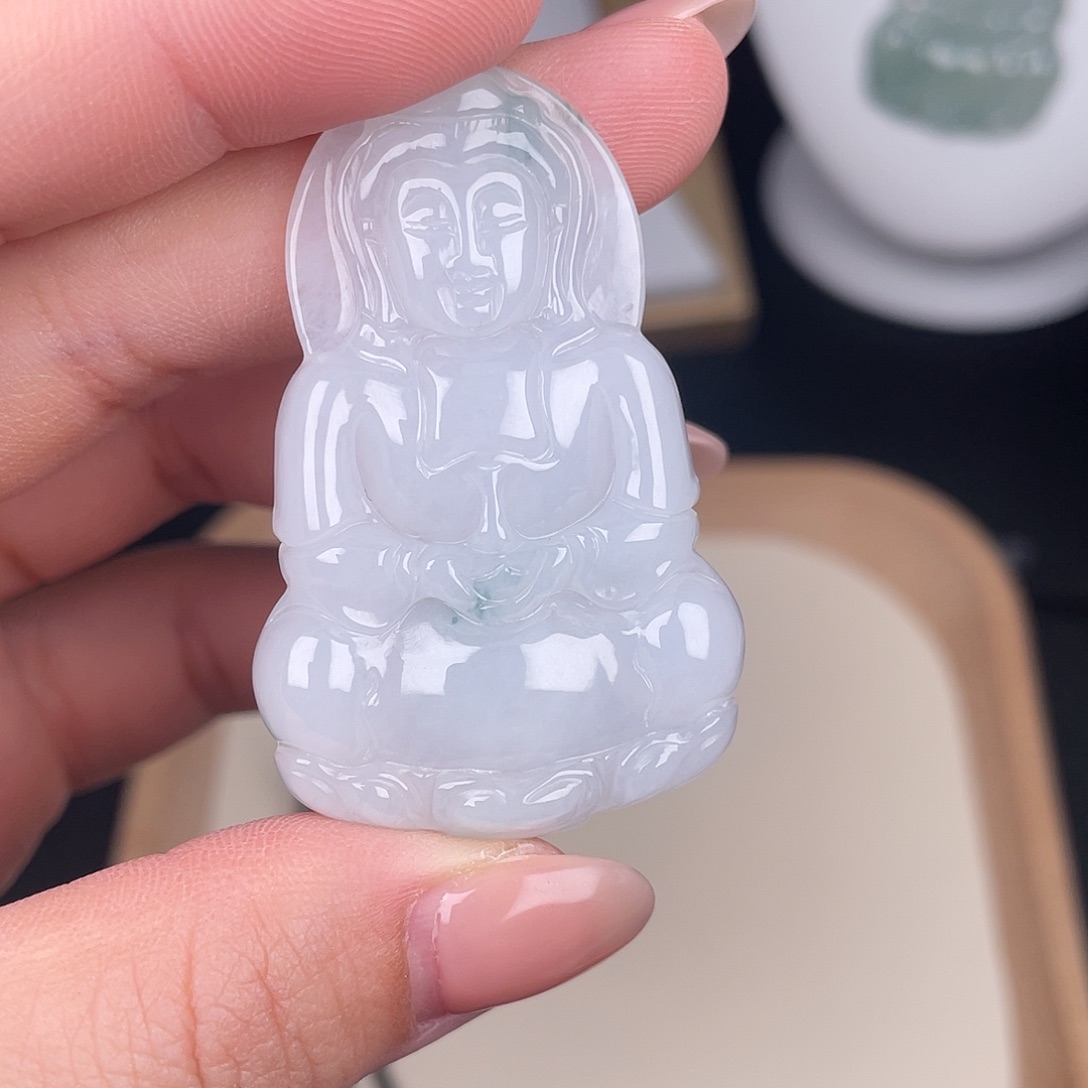 翡翠未镶嵌颈饰zw001