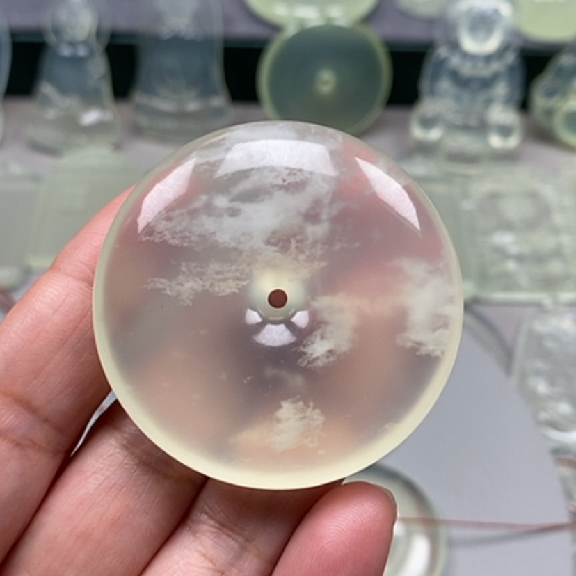 【闪购商品】岫玉吊坠(不含链)未镶嵌