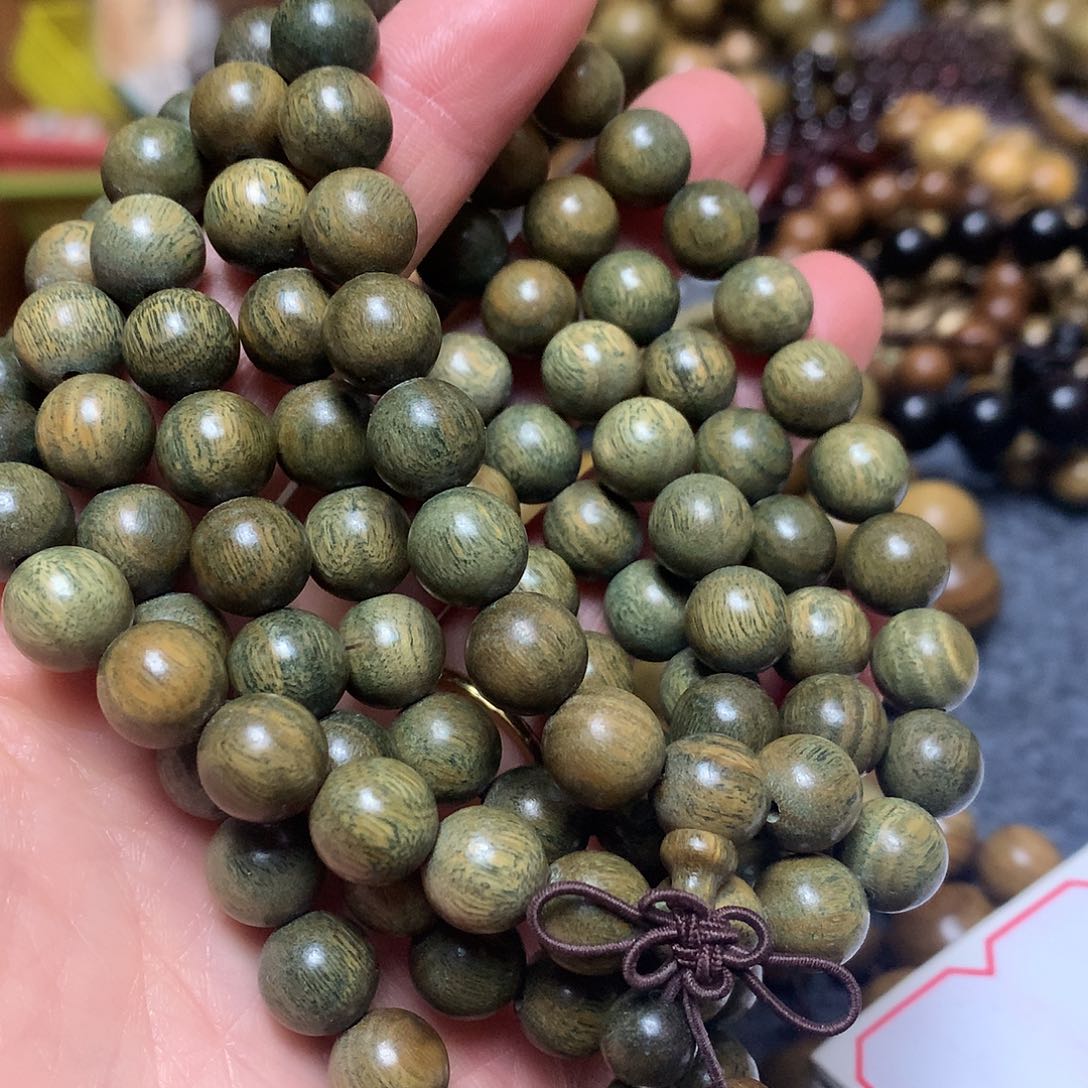 维腊木（绿檀）手串/手链进***川