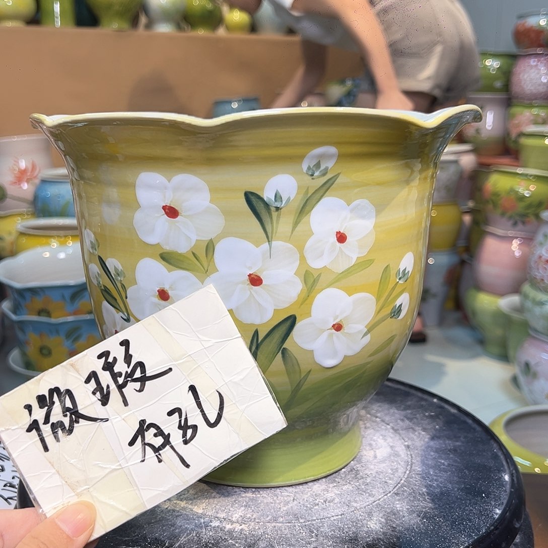 景德镇陶瓷花盆微品147