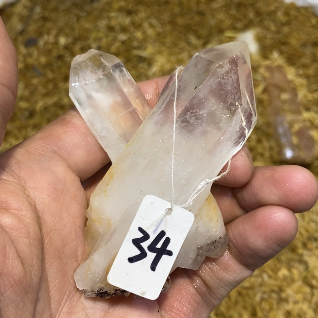 水晶水晶原石摆件未镶嵌