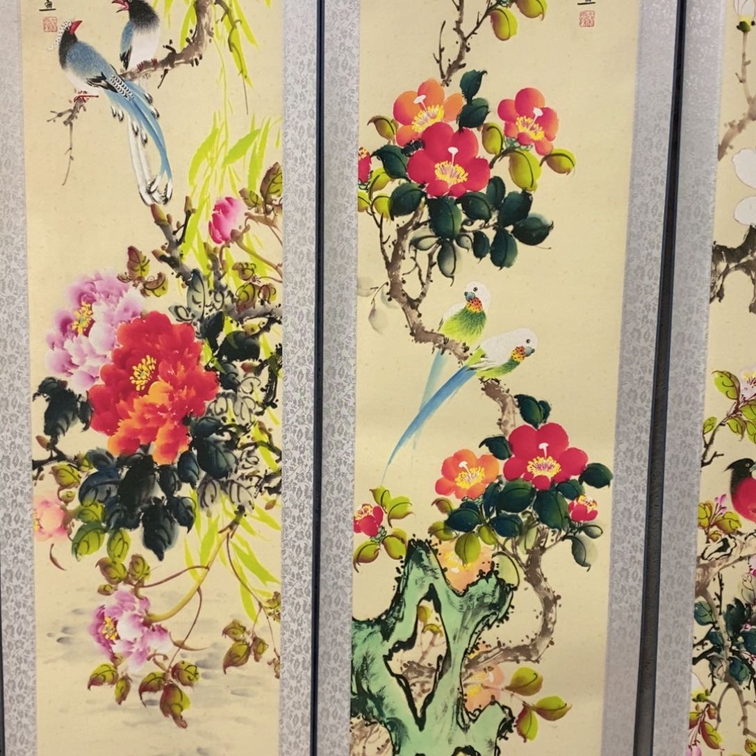 静***子书画展以及书画精品