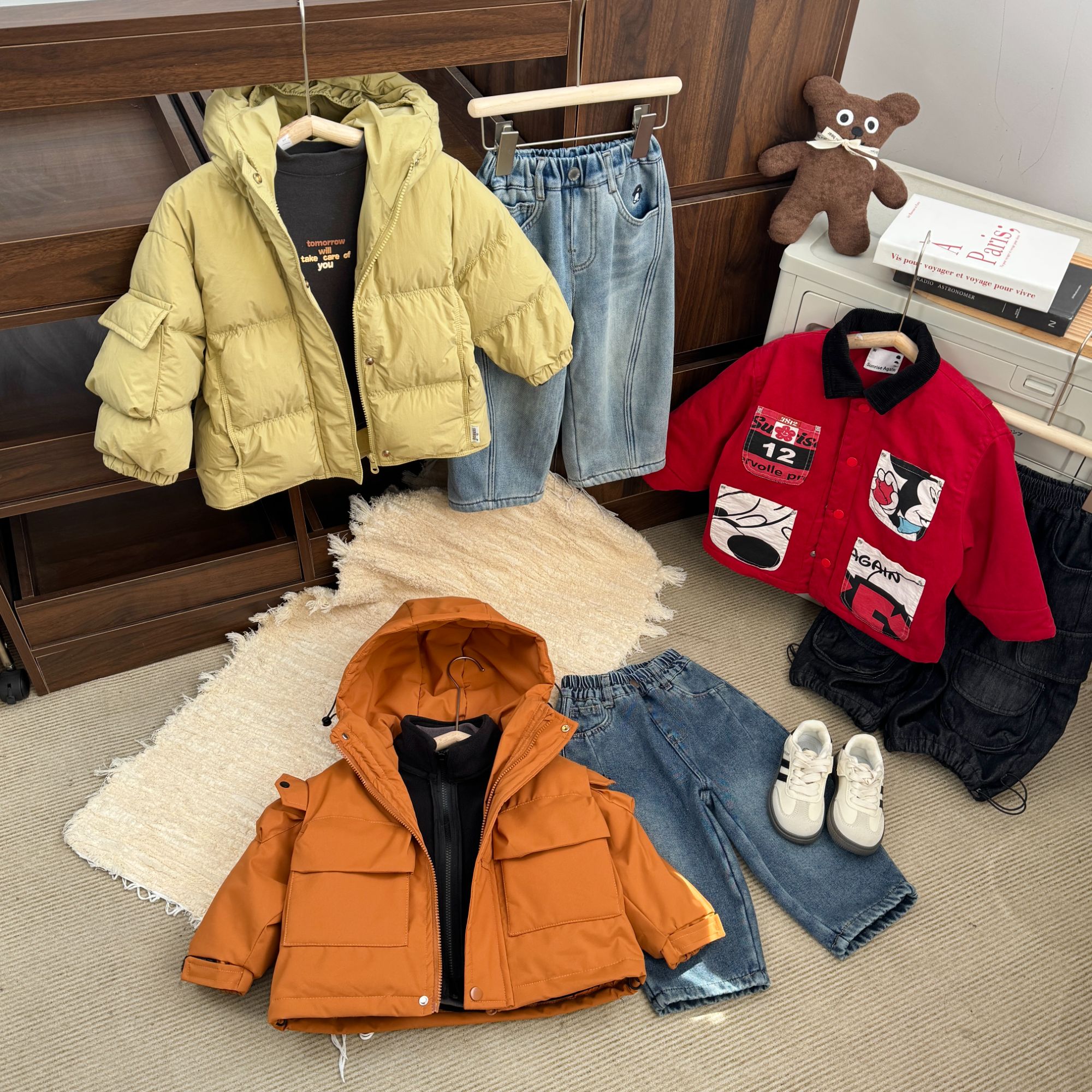 2025深秋加绒秋季套装合集深秋冬季新款合集NQ101