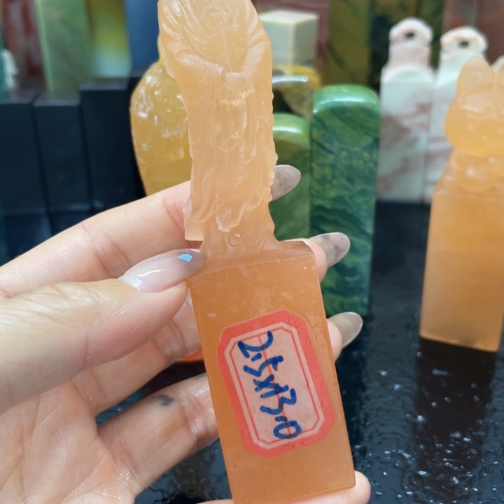 博***姐青田石混合各种石