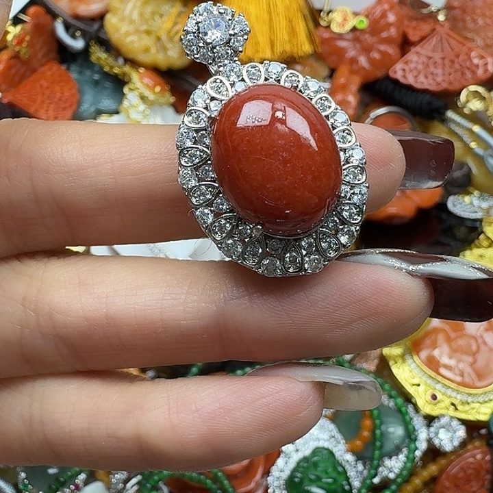 翡翠未镶嵌项链翡翠