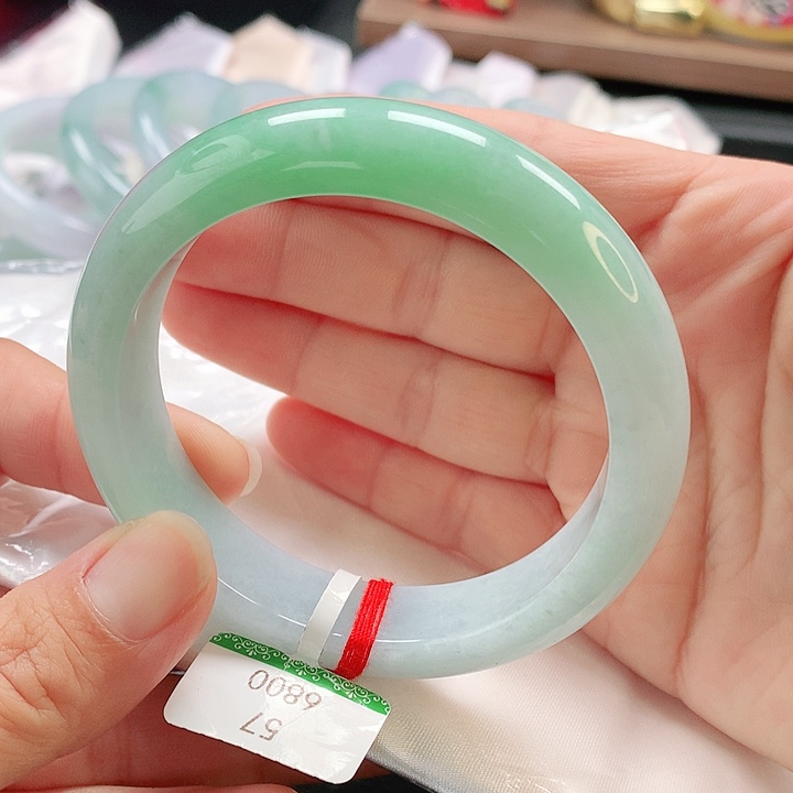 未镶嵌手镯翡翠57正