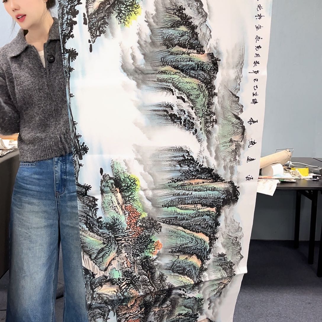 国画国画老师作品