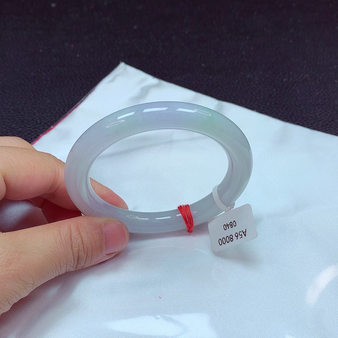 翡翠手镯未镶嵌手镯56