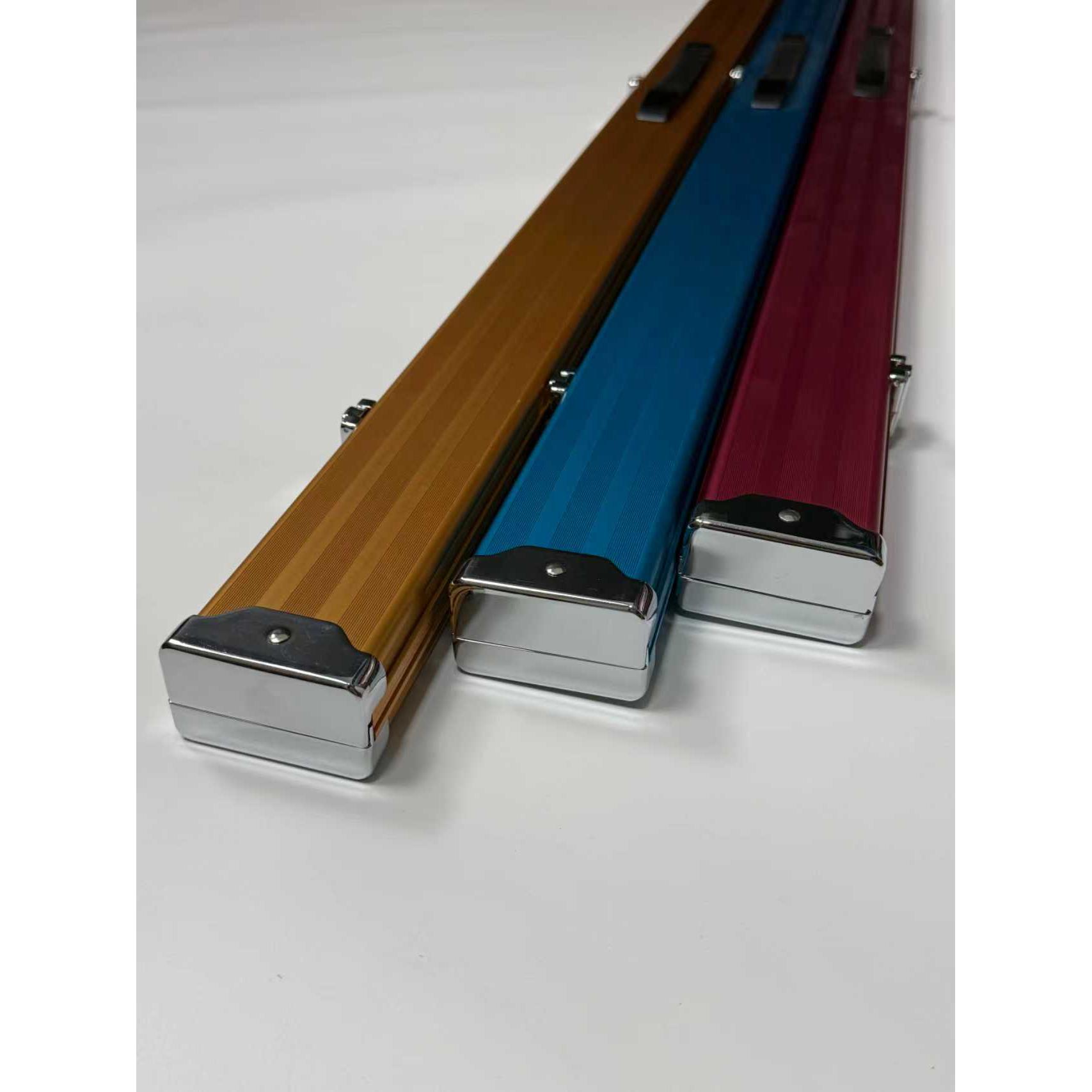 铝合金多色可选耐用防护台球杆盒双槽一体设计