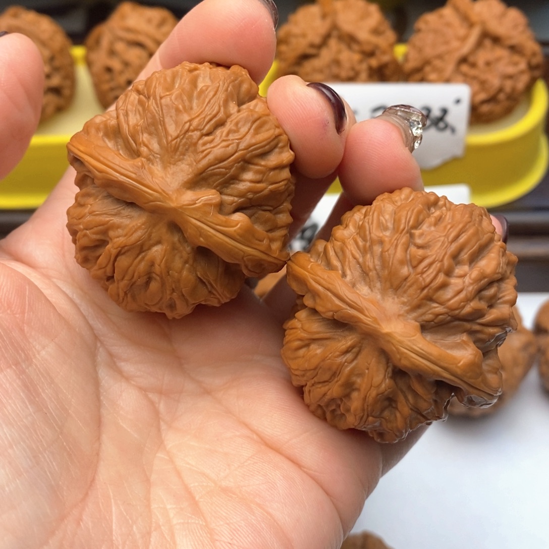 把件文玩核桃42金麒麟236号