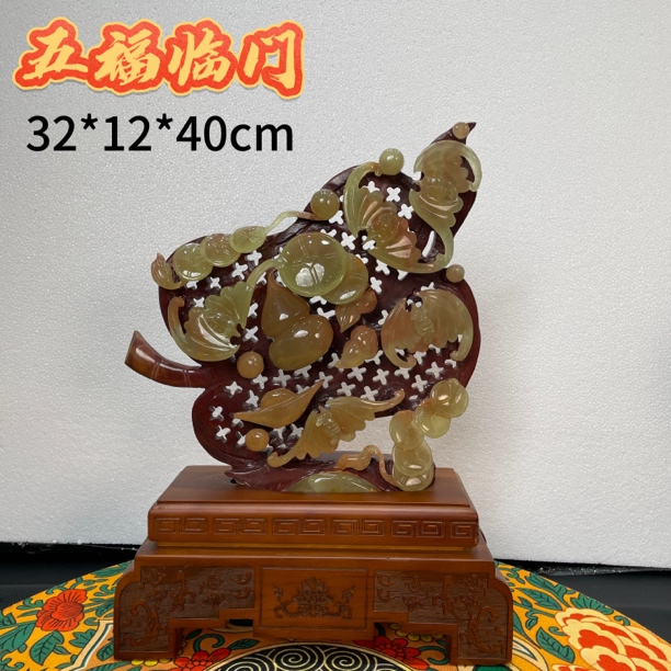 天然玉石适合客厅装饰公司开业新居入伙