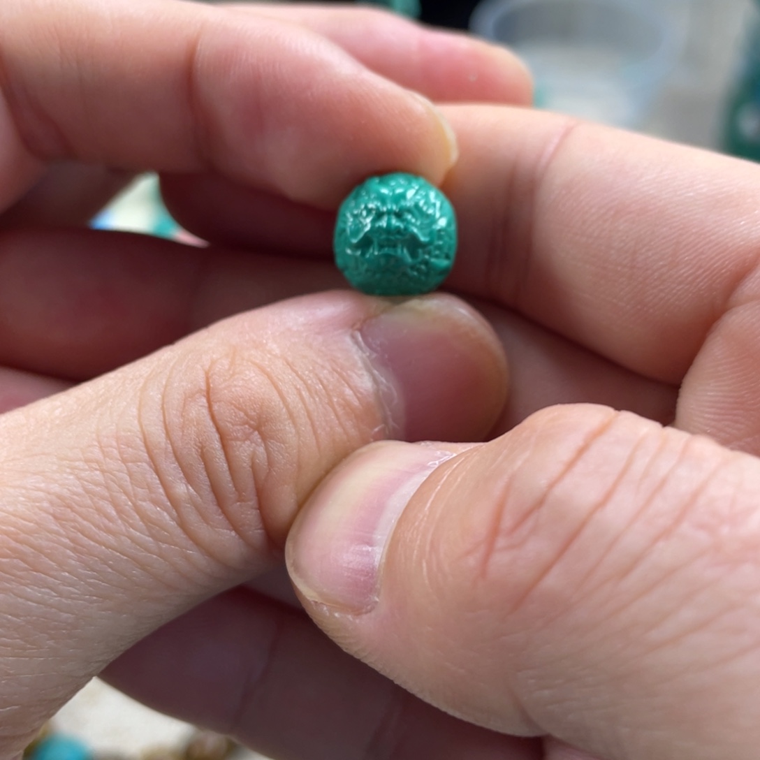 原生态湖北矿小配饰，直径11