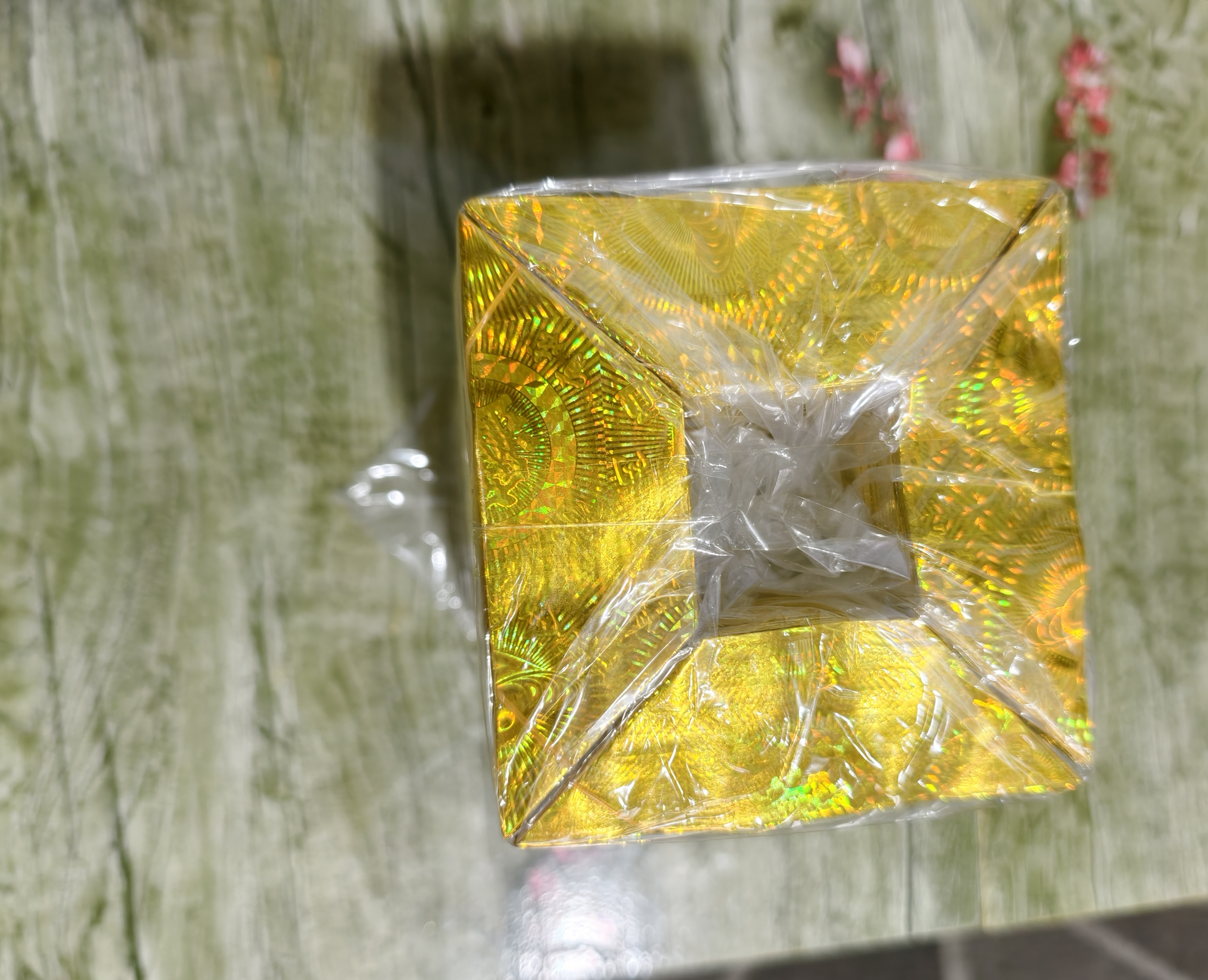 传统手工折纸元宝12×15镭射纸半成品元宝纸折叠批发厂家直销