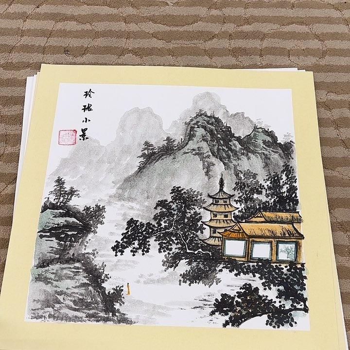 国画花鸟的翅膀是一50.50