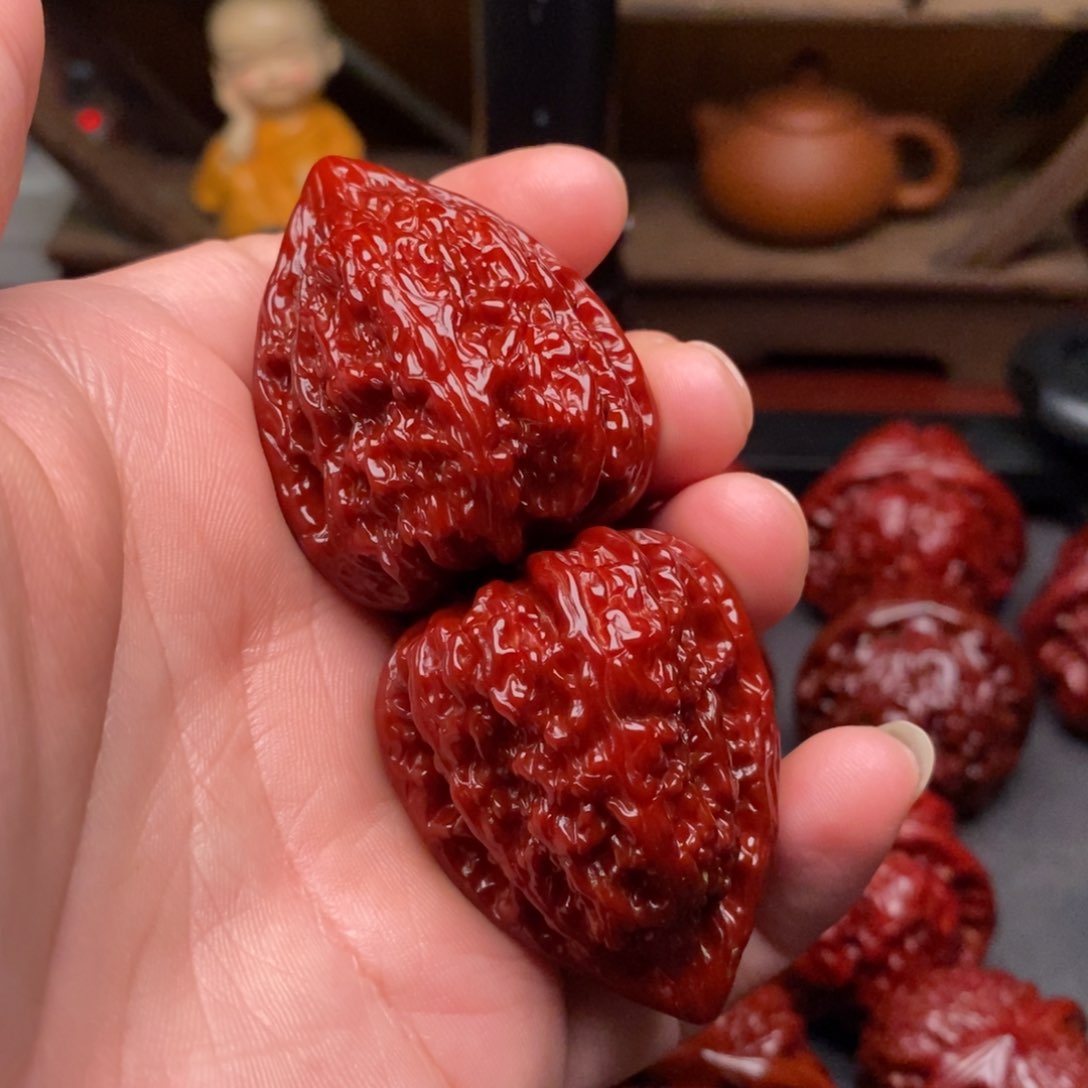 吊坠文玩核桃34塔尖