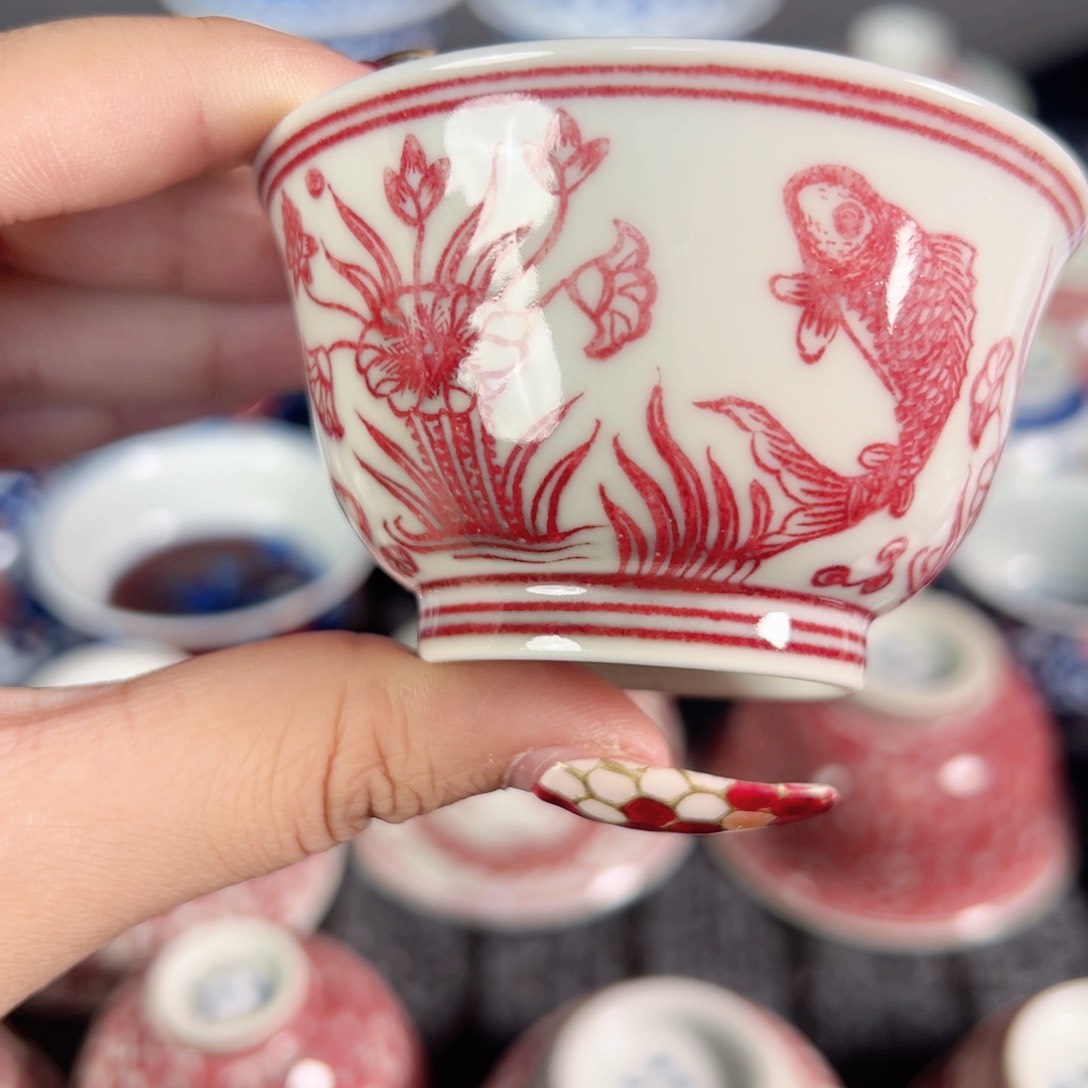 杯子景德镇毛仔柴窑主人杯