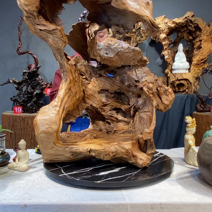 金***子木草木堂根艺摆件648