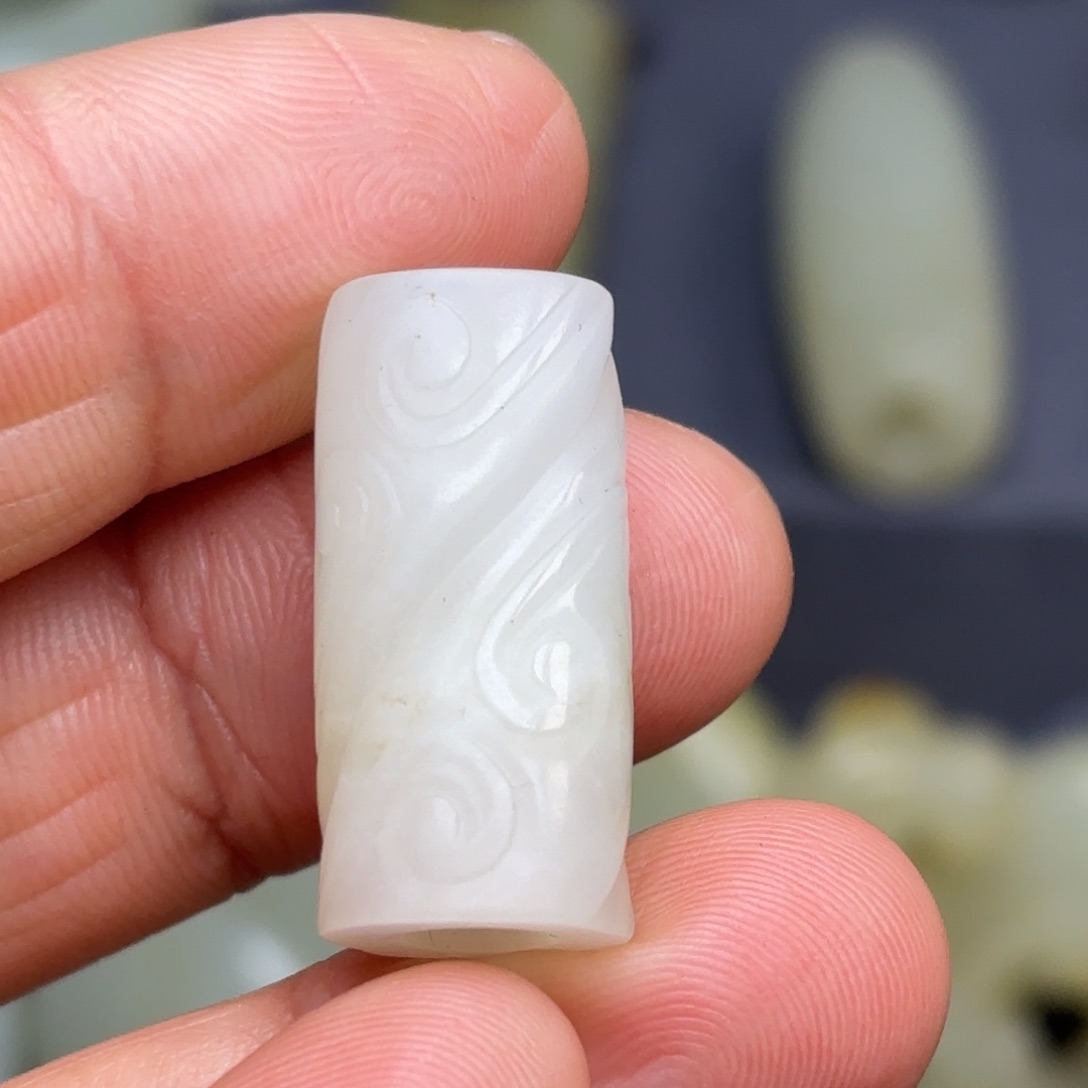 和田玉（糖玉）挂件未镶嵌