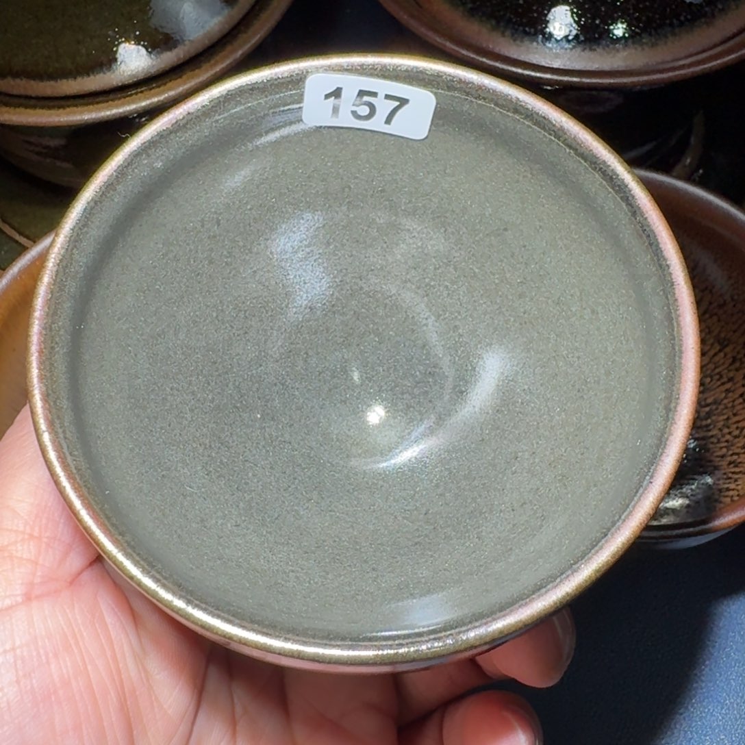 小雨茶盏手工柴烧