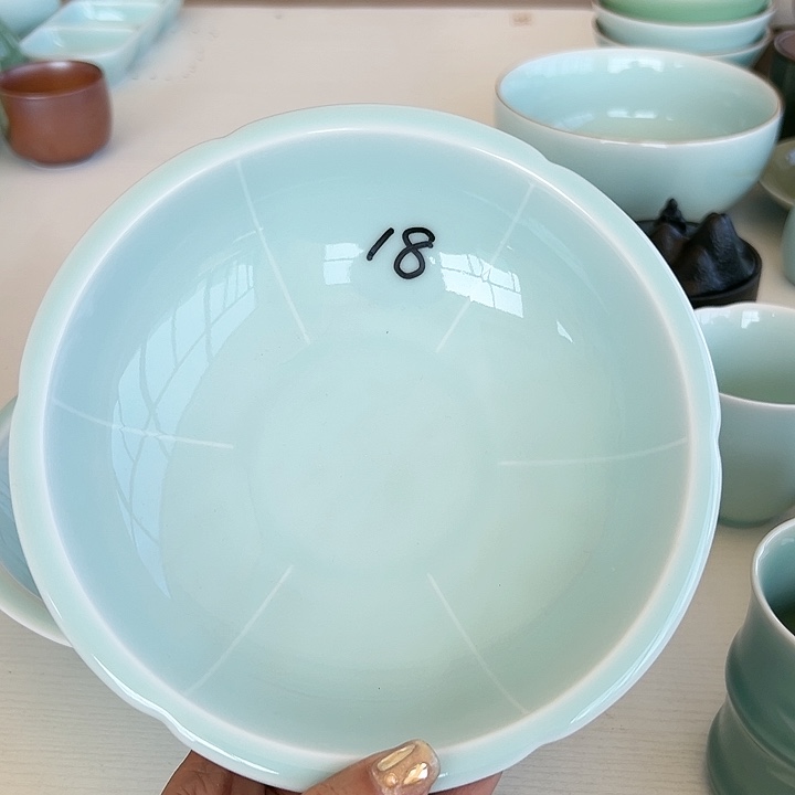 小米茶器龙泉青瓷