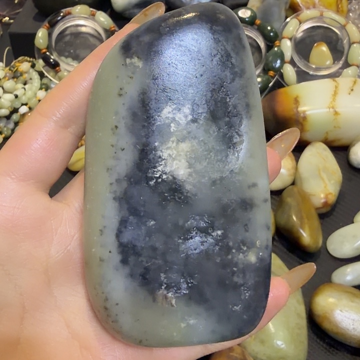 星***溪和田玉未镶嵌挂件