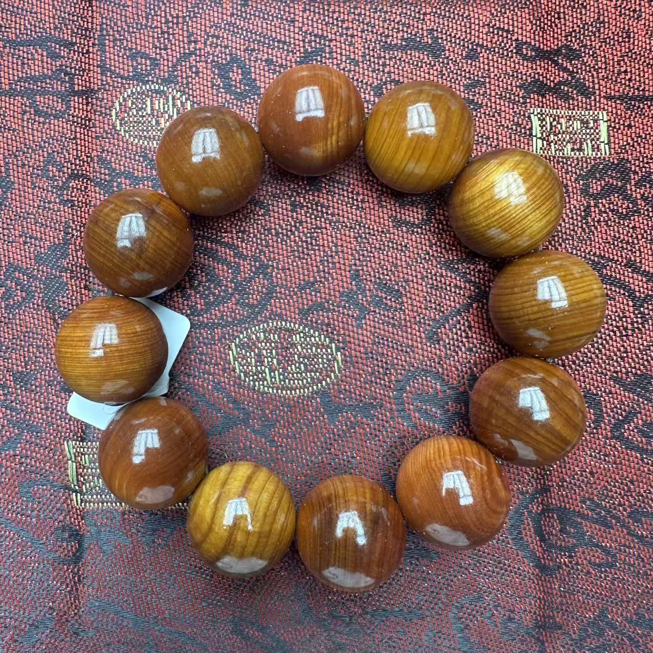 （开总文玩）天然沉香木串088