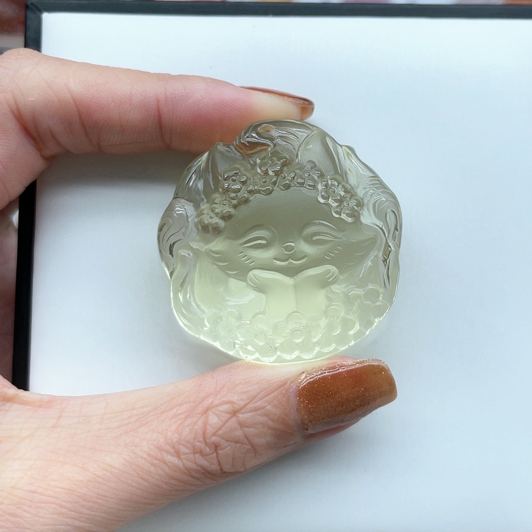 水晶吊坠(不含链)未镶嵌啦*啦